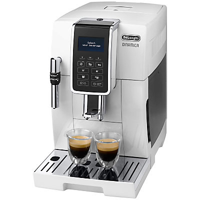 De'Longhi ECAM350.35.W Dinamica Bean to Cup Coffee Machine, White
